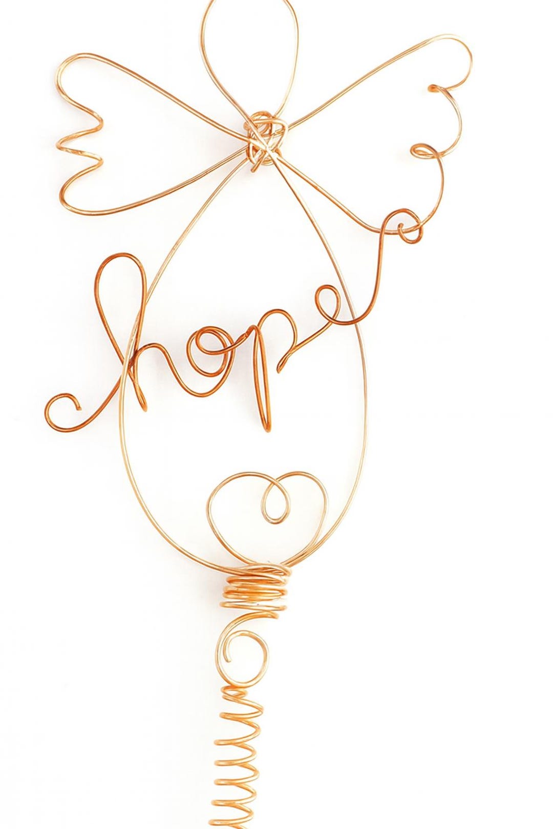Hope Angel Christmas Tree Topper - Etsy
