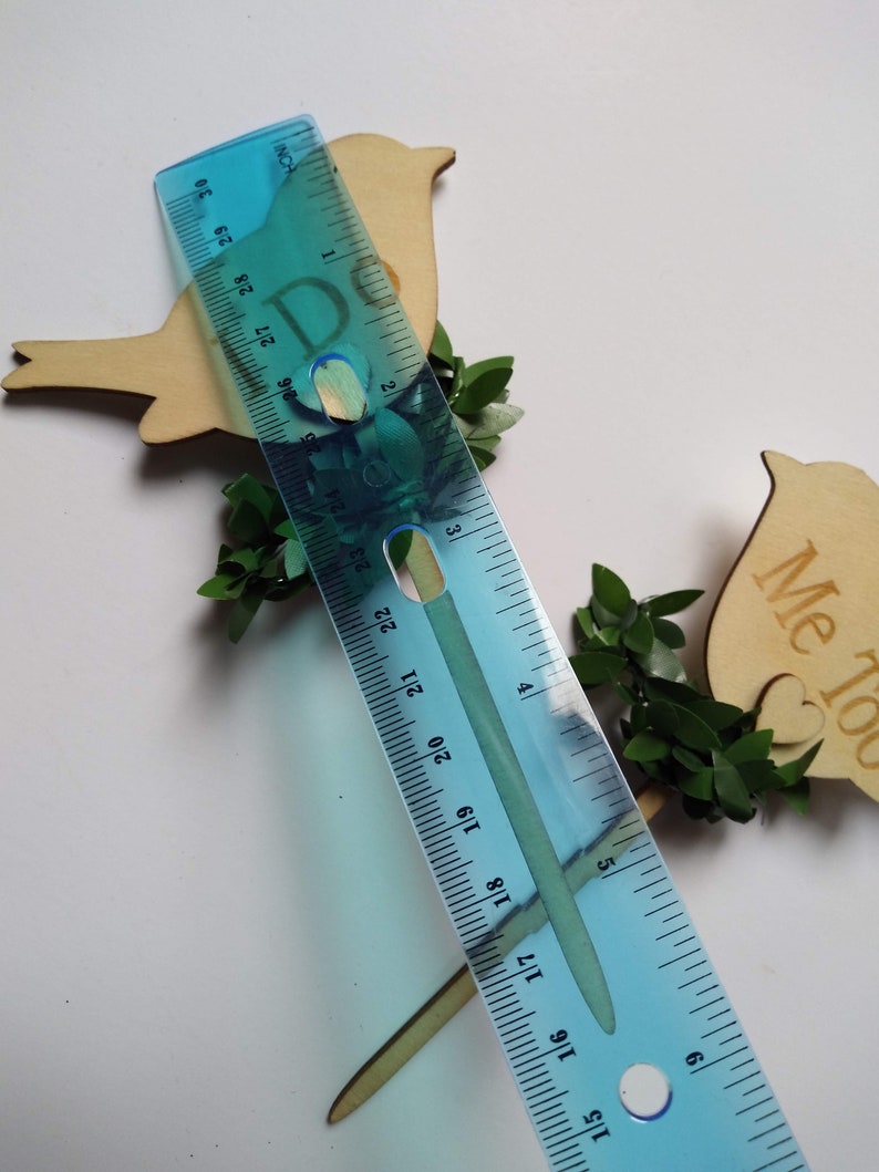 I Do Me Too Bird Cake Topper Set With Greenery Leaves - Etsy