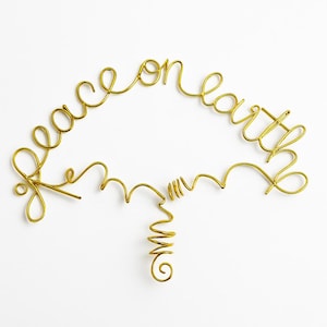 Peace On Earth Tree Topper