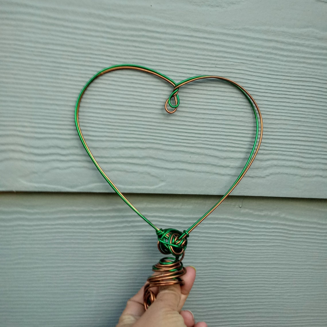 Elegant Christmas Tree Topper Heart in Two Colors Etsy UK