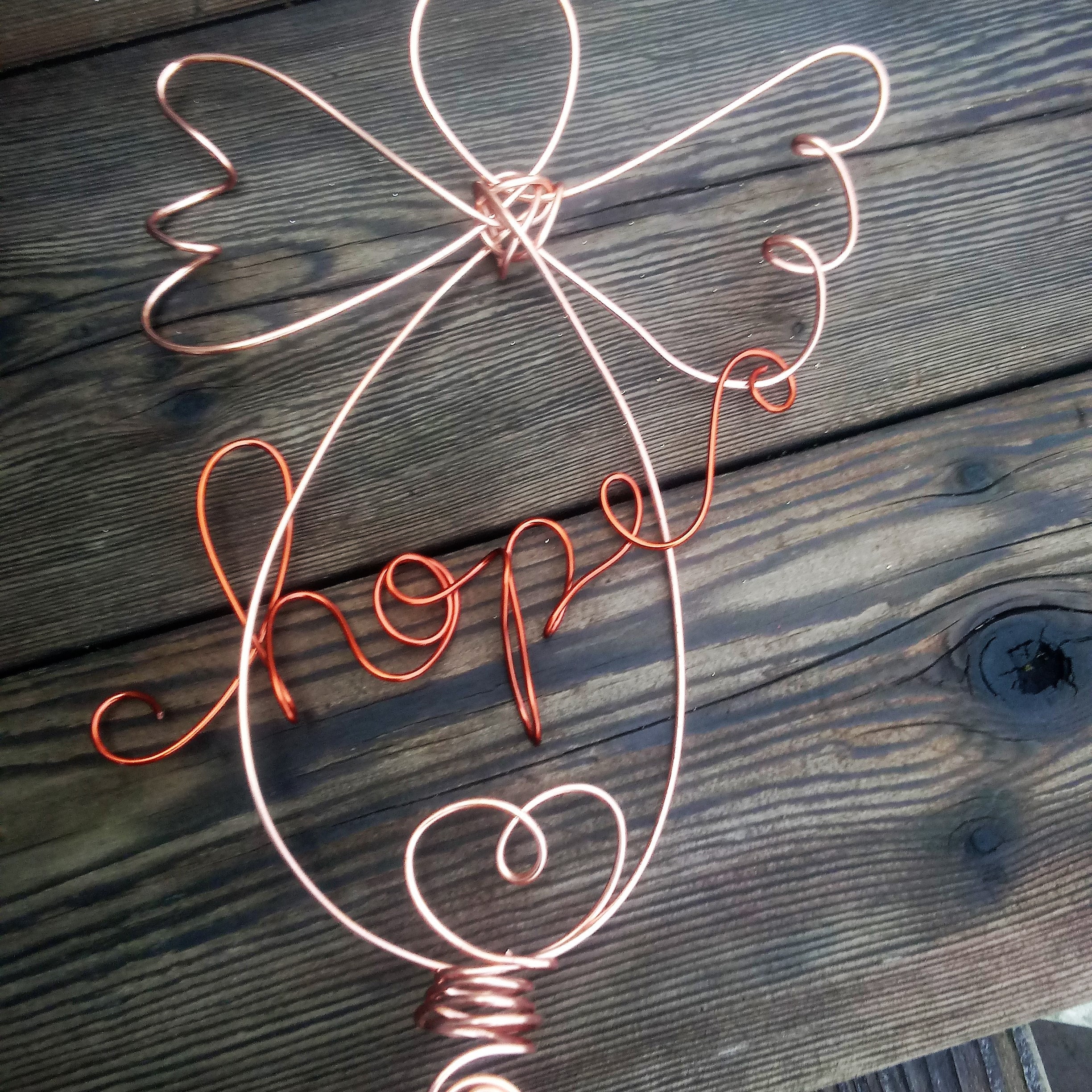 Hope Angel Christmas Tree Topper - Etsy