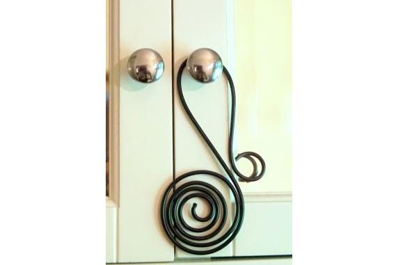 Recipe Card Hanger for Kitchen Cabinet - Pick Color - Etsy