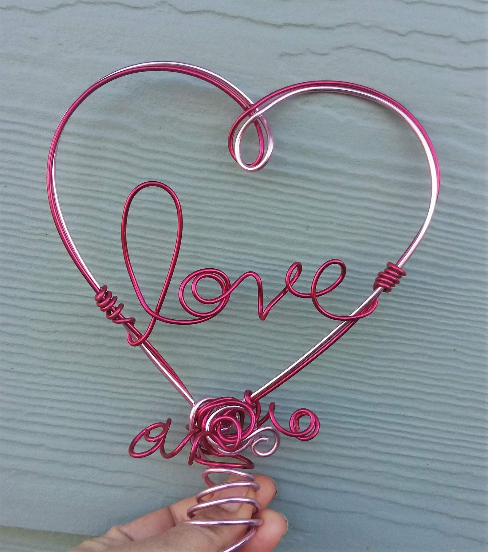 Valentine Tree Topper Modern &amp; Memorable | Etsy