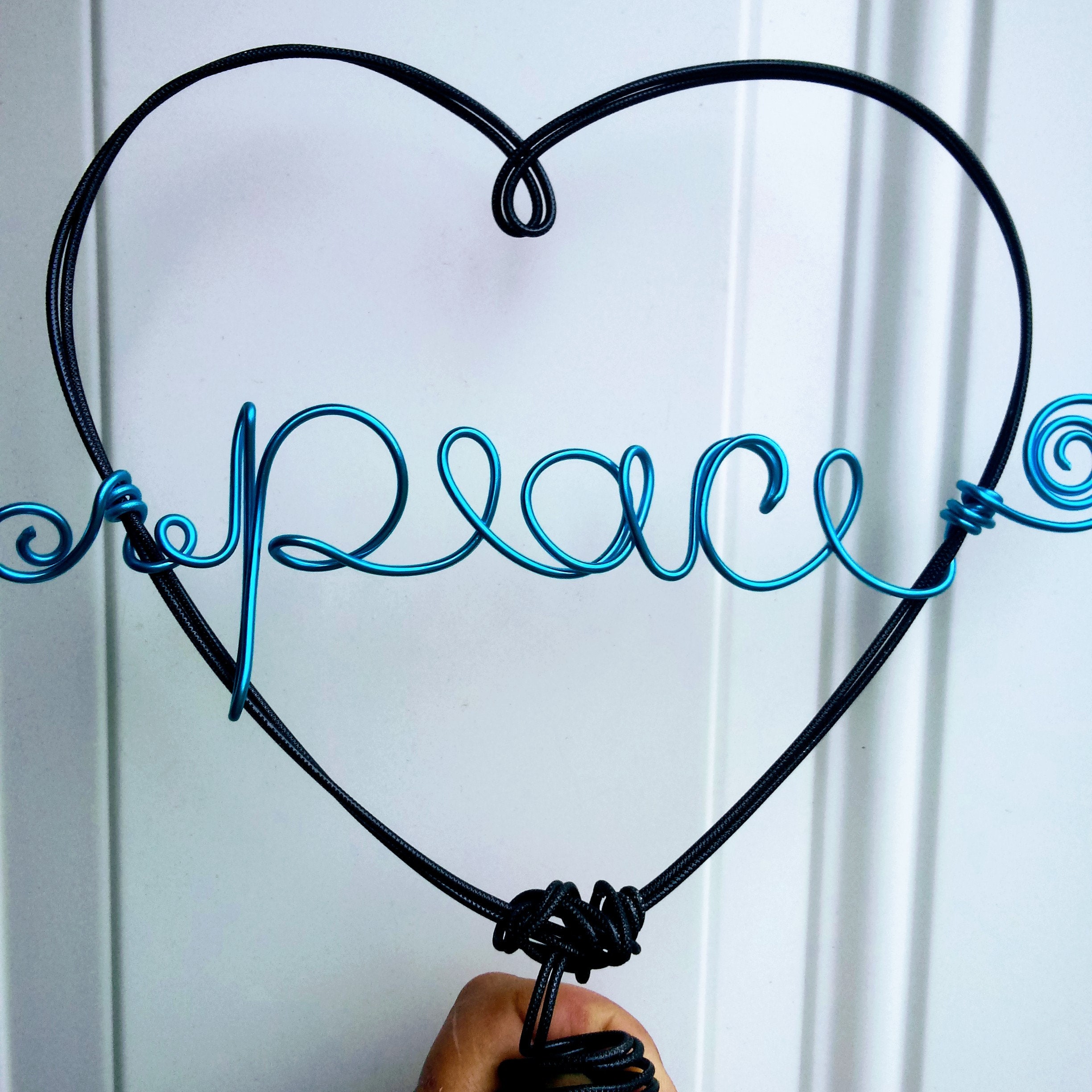 Peace Christmas Tree Topper - Etsy