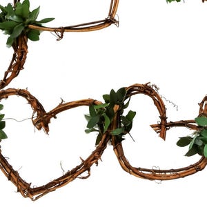 Wedding Table Reception Garland, Buffet Decorations, Memory Table Decor