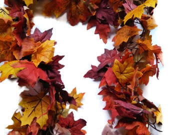 Autumn Garland With Optional  LED Lights