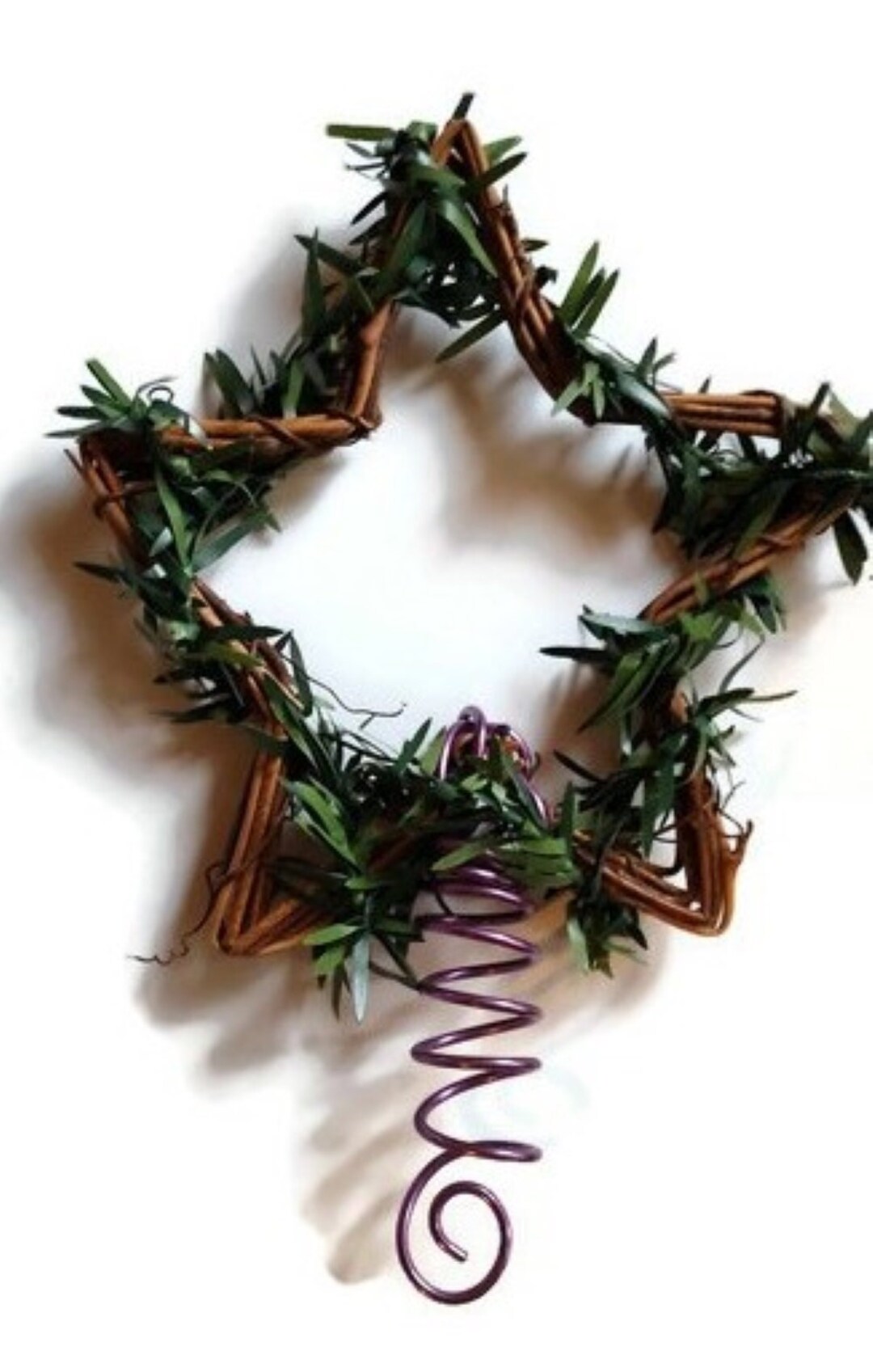 Mini Rustic Christmas Tree Star, Super Tiny 3 X 3 Inches - Etsy