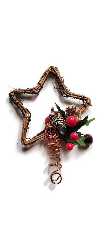 5 Inch Rustic Christmas Tree Star for Small to Medium Seasonal Trees - Etsy