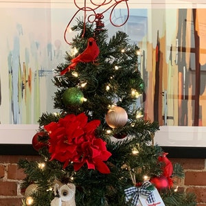 Joy Christmas Tree Topper - Etsy
