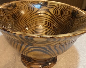 14&quot;x8&quot; Catalpa Centerpiece Pedestal Bowl #1555