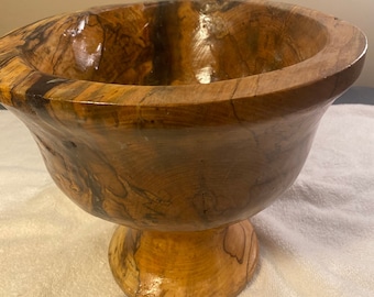 12.5x10 Spalted Maple Peristal Bowl #1610