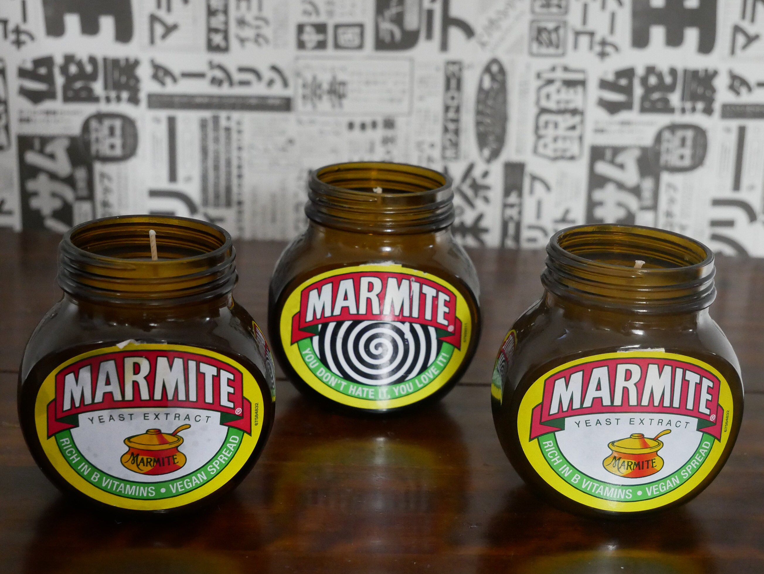 Marmite Jar 250g size Candle with Blackberry and Bay Etsy