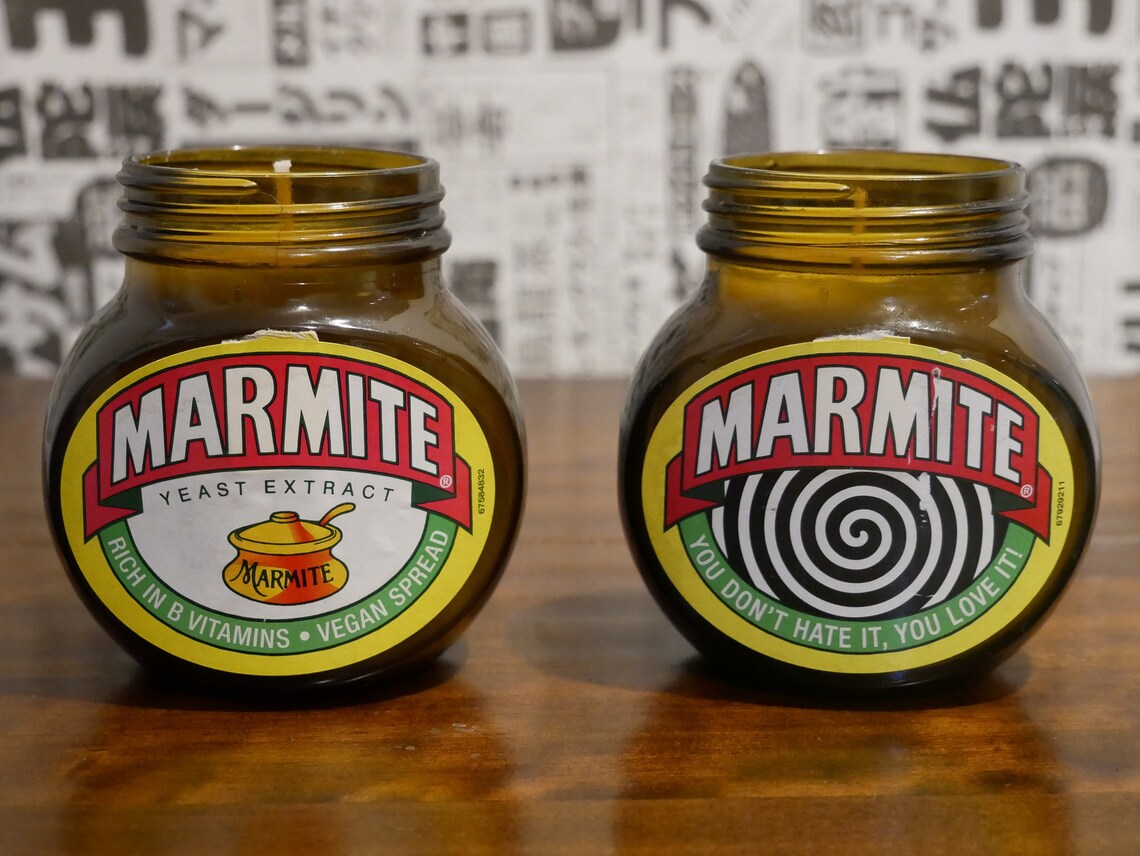 Marmite Jar 250g size Candle with Blackberry and Bay Etsy