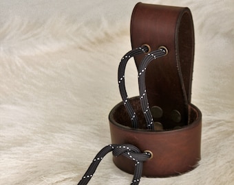 Presilla de cuero para cinturón para todo tipo de hachas, soporte para hachas de bushcraft, funda para hacha, percha, funda para hacha artesanal, hacha de guerra, hacha, organizador para cinturón de herramientas