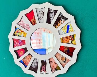 The New Divine Feminine Mirror: Handmade Wood & Acrylic 3D Wall Decor