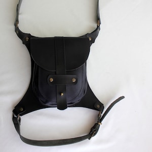 Unique Leg Bag,Waist Bag,Hip Bag,Sling Bag,Crossbody Bag,Leather Leg Bag,Leather Waist Bag,Leather Hip Bag with gift. steampunk bag