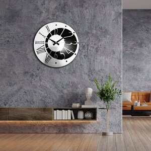 Latin & Roman Numerals Unique Wall Clocksgift for Home Wall - Etsy