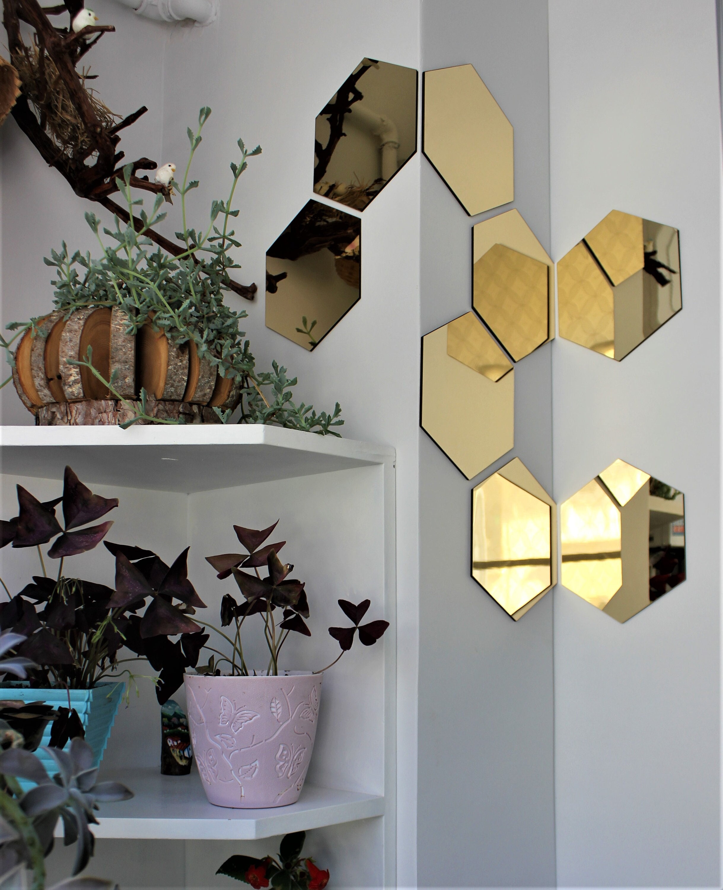 Ikea Hexagon Mirror Designs