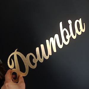 Custom mirror ACRYLIC Name sign, Gold Acrylic nursery sign, gold mirror sign, nursery sign, Mirrored acrylic sign, Acrylic Party sign