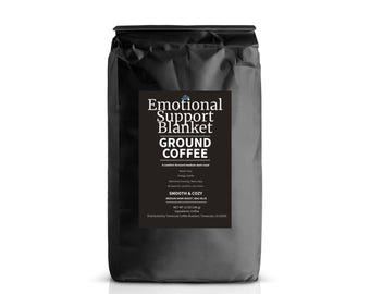 Emotional Support Blanket Coffee | Bali Blue Medium-Dark Roast, Whole Bean/Ground