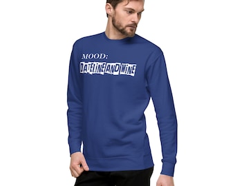 Dateline and Wine Sweatshirt | True Crime Lover Apparel | Cozy Mystery Fan Gift