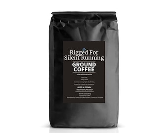 Rigged For Silent Running Decaf Coffee | Peru Medium Roast Ground Beans