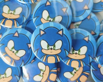 Sonic the Hedgehog Button Badge [Sonic Kawaii Button Badge]