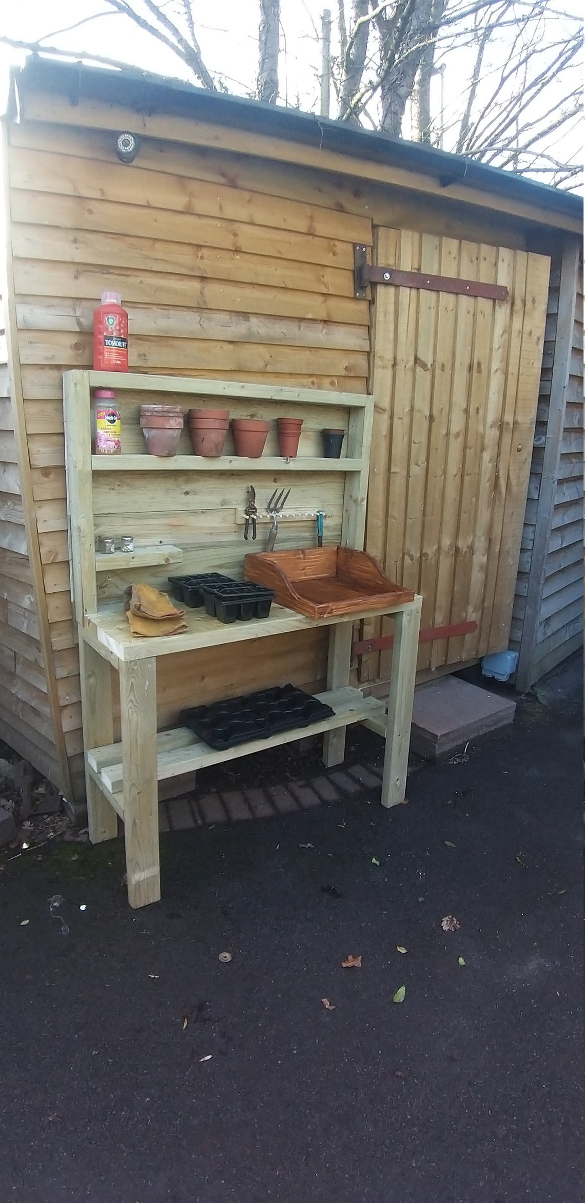 Heavy Duty Potting Bench / Work Bench Etsy UK