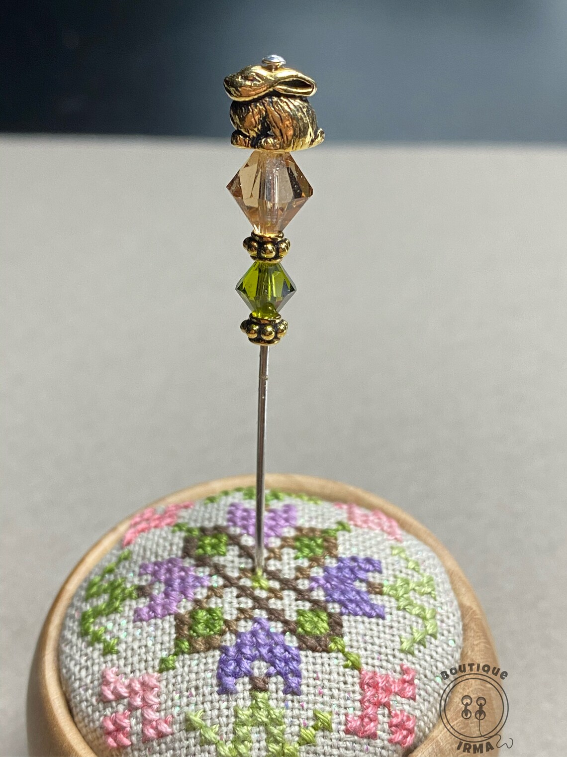 Gold Plated Counting Pins Cross Stitch Accessories Animal Etsy