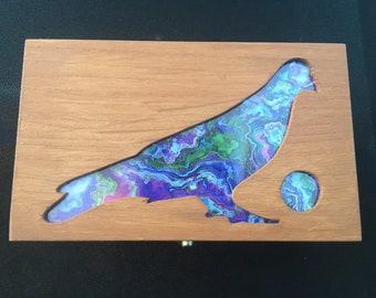 Pigeons Playing Ping Pong stash box