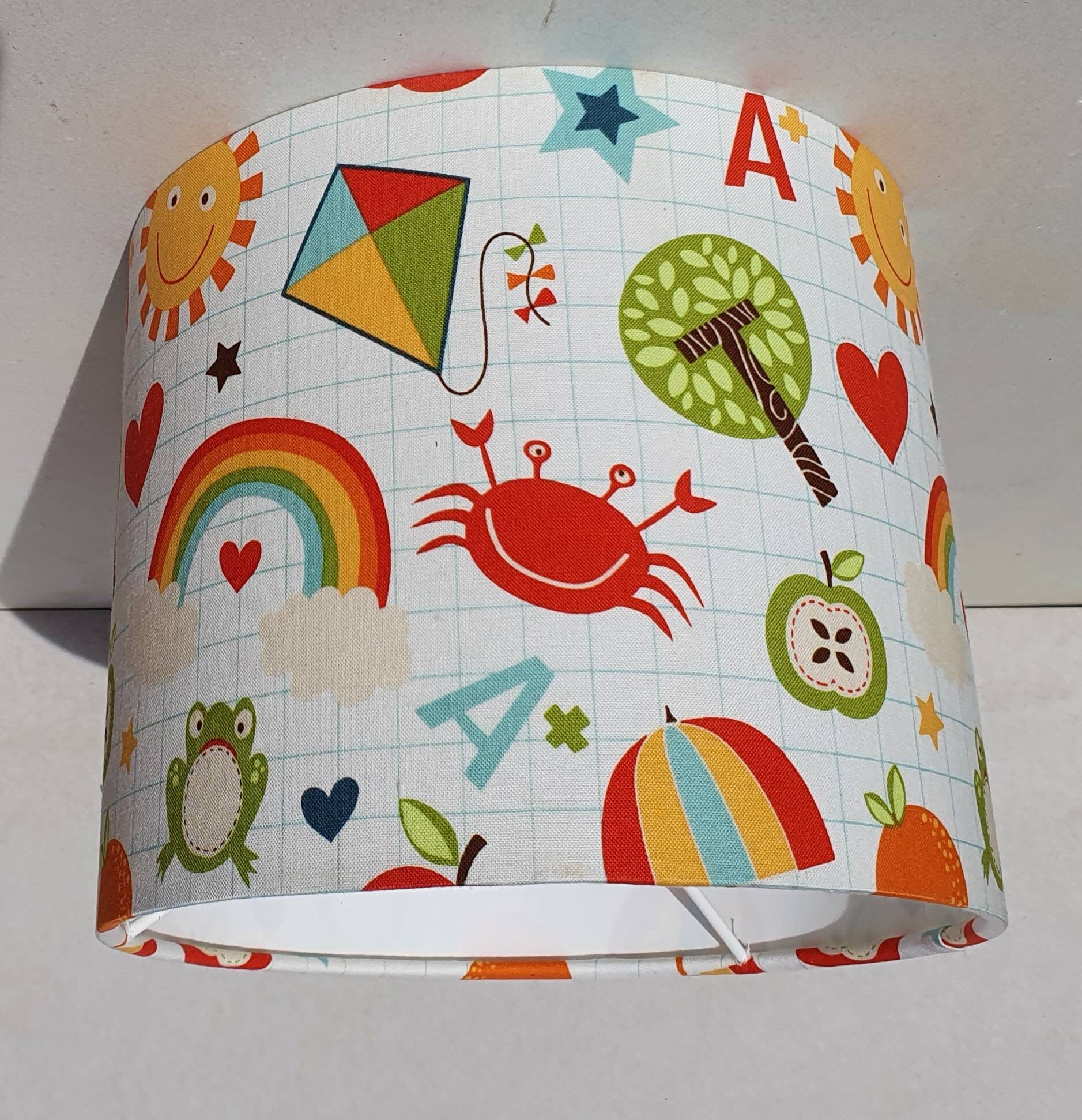Childrens Lampshades Nursery Baby's Room Neutral Etsy
