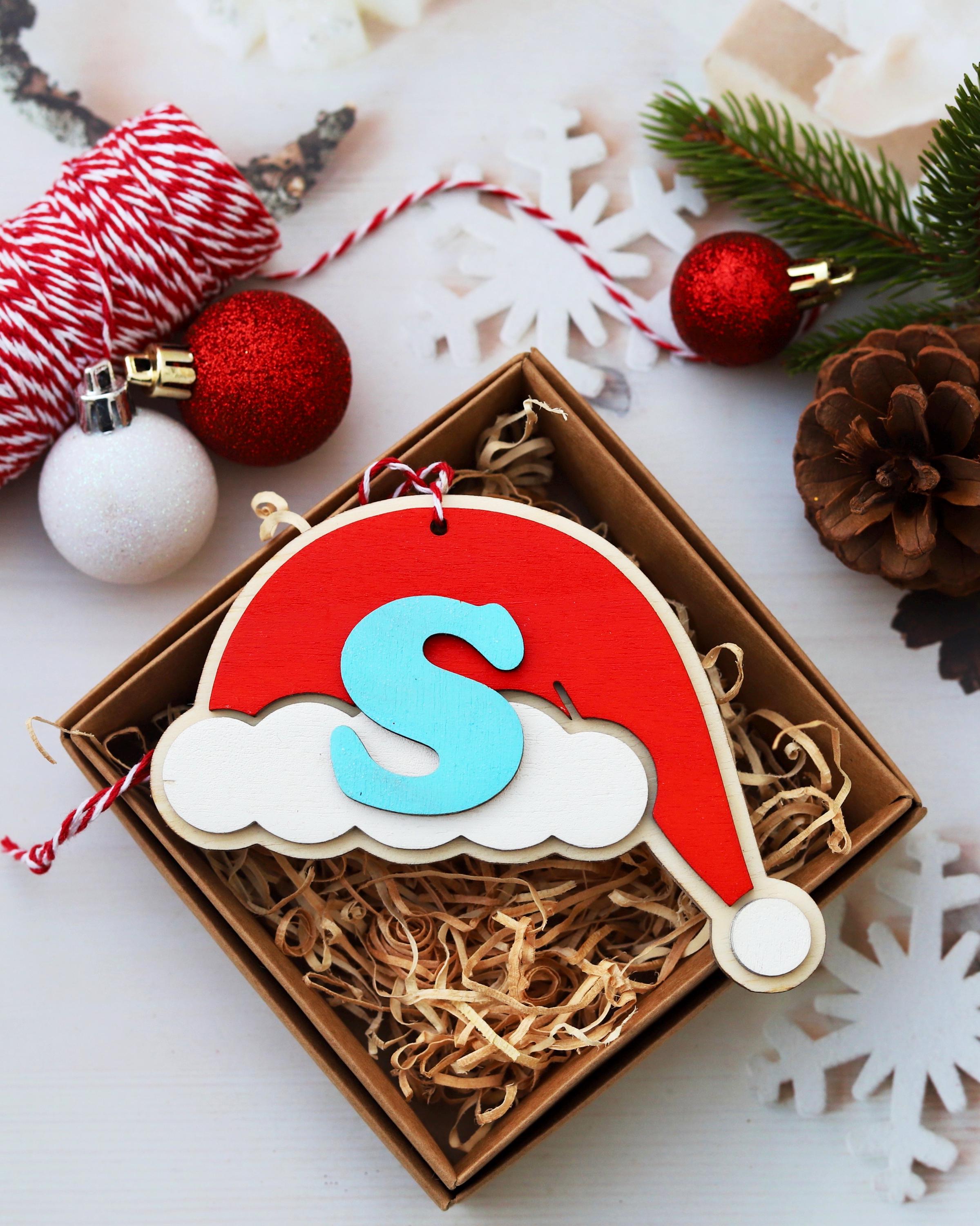 Statuine Babbo Natale In Legno Per L'albero Di Natale | Acquisti