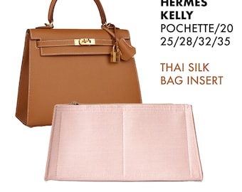 Organizador de Bolsa Premium em Seda Tailandesa para Kelly – Personalizável