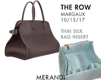 Organizador de seda tailandesa para bolsa The Row Margaux – Personalizável