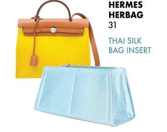Organizador de bolsas Herbag em seda tailandesa premium