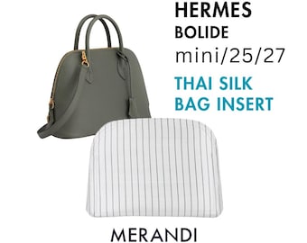 MERANDI Inserto de bolsa de seda tailandesa para Bolide Mini, 25, 27
