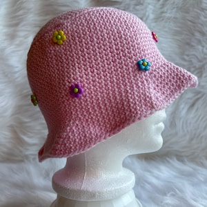Adorable Pink Bucket Hat