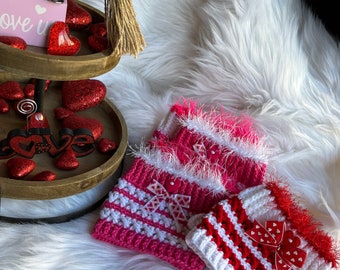 Valentine's Day Boot Cuffs