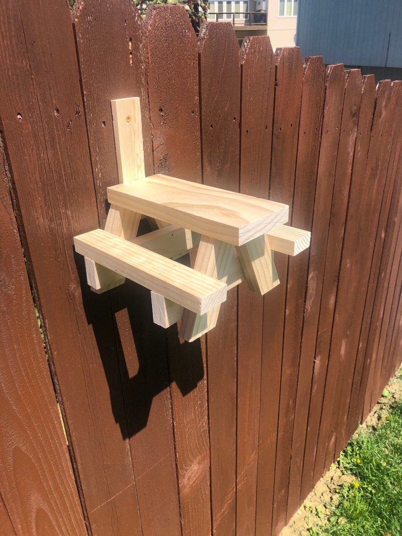 Squirrel Picnic Table Etsy