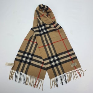 Real or Fake Burberry Cashmere Scarf? How to tell if your Burberry scarf is real  or counterfeit 
