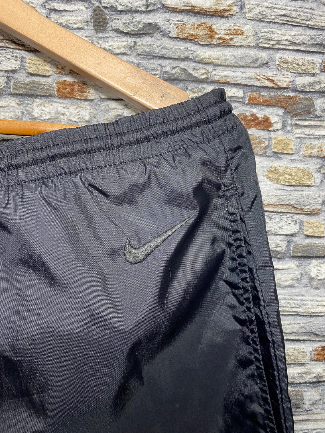 90s Nike Track Pants black Size.L | Etsy