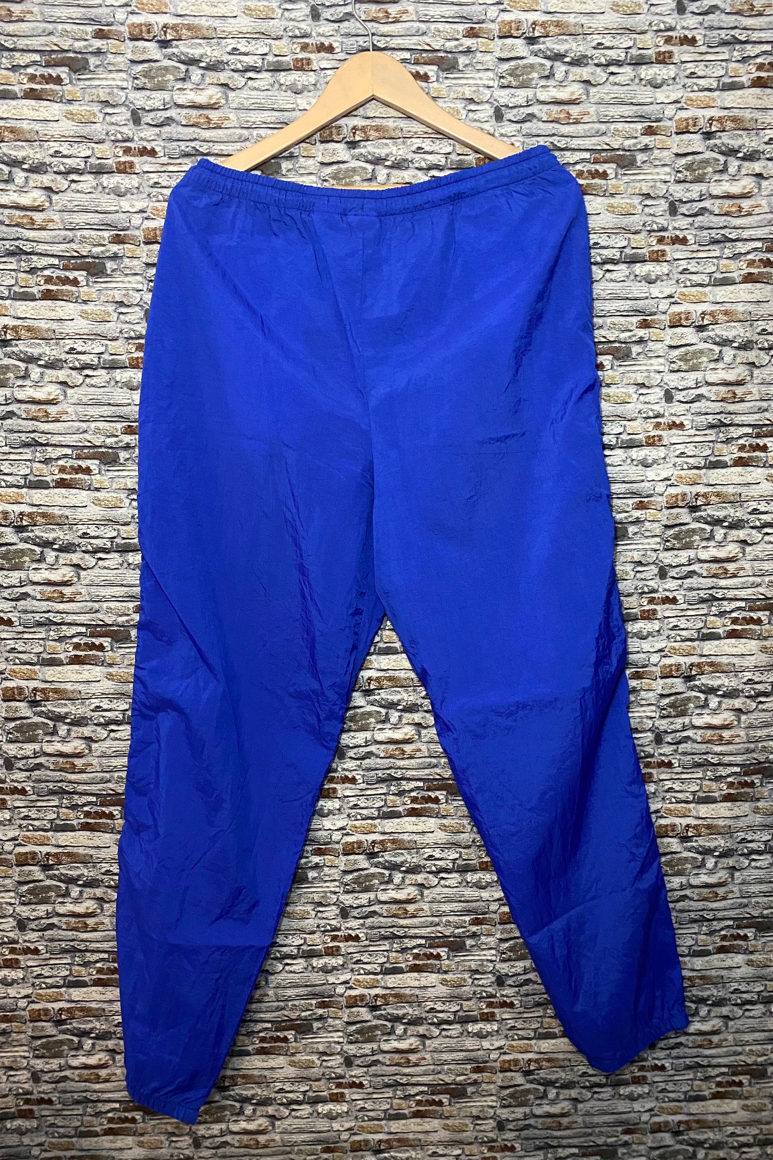 90s Nike Track Pants vintage Blue size. L | Etsy