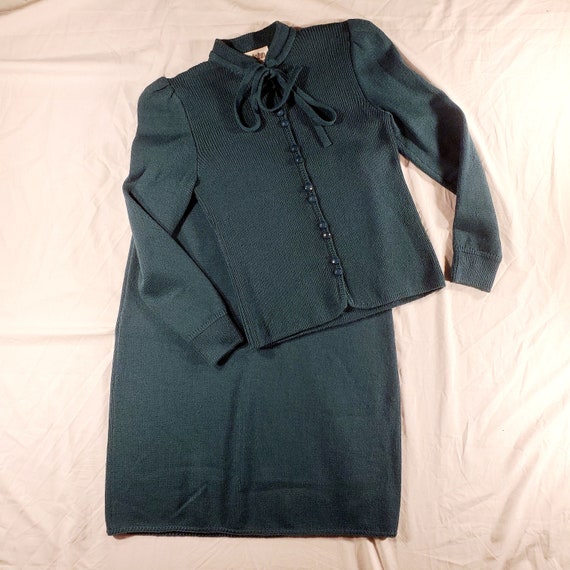 Vintage St John by Marie Gray Two Piece Knit Skirt