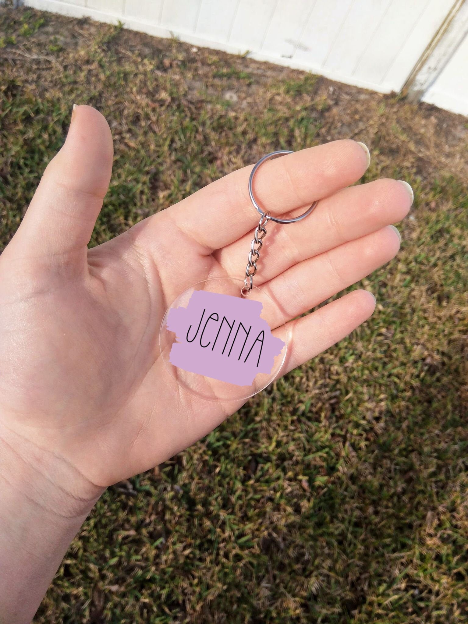 Personalized Keychain Acrylic Acrylic Blanks 2 inch Etsy