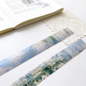 MXYT The Lake | Two Loops Sample Washi Tape | Lake stickers, Junk Journal supplies, planner sticker, Scrapbooking