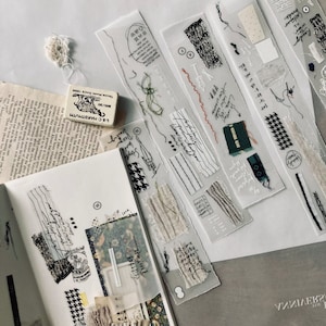 YagCu Aesthetic Journaling Supplies Kit, Bullet Journals Set Junk