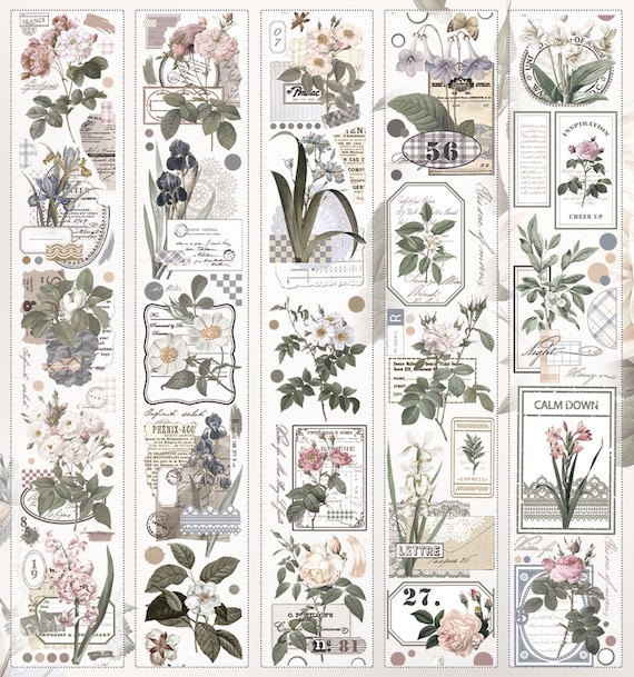 illustrations à découper pour le scrapbooking, la carterie et bullet journal