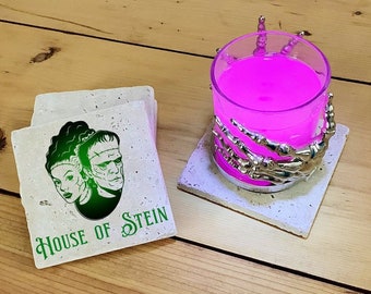 Frankenstein and Bride gift, Personalized Horror gift, Custom horror decor, Frankenstein gift, Frankenstein Monster gift, Gift under 50