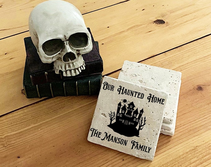 Haunted house gift, Personalized Horror gift, Custom horror decor, Haunted House decor, Personalized Haunted House gift, Gift under 50