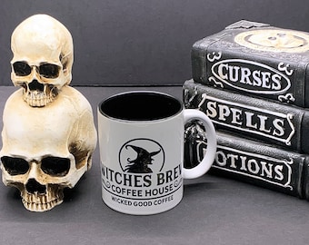 Witches Brew Mug, Wiccan Mug, Halloween Mug, Horror Mug, Gothic Mug, Spooky Mug, Witch Mug